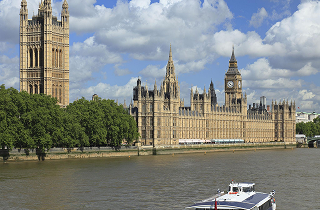 Historic Westminster by the Thames River